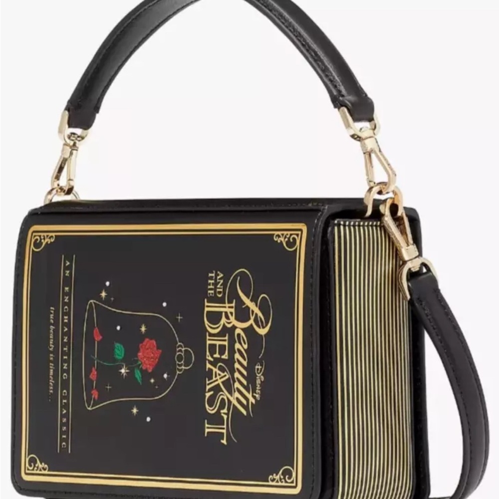 Disney x Kate Spade Beauty and the Beast novelty book crossbody  handbag NWT bag